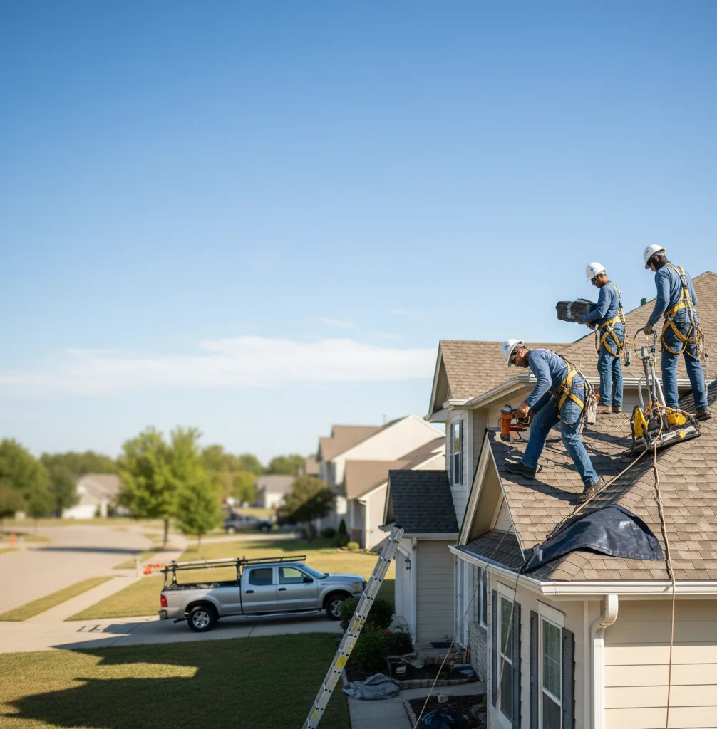 Roof Repair in Canvas